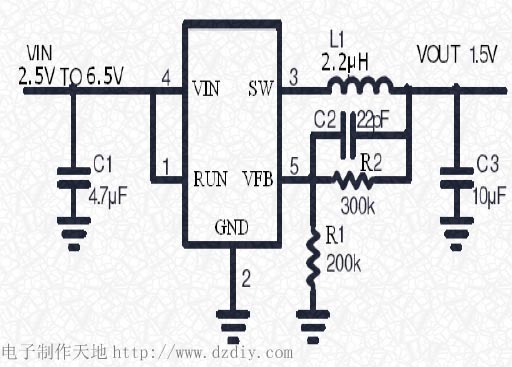 LTC3405AP2404ѹ任Ӧõ·