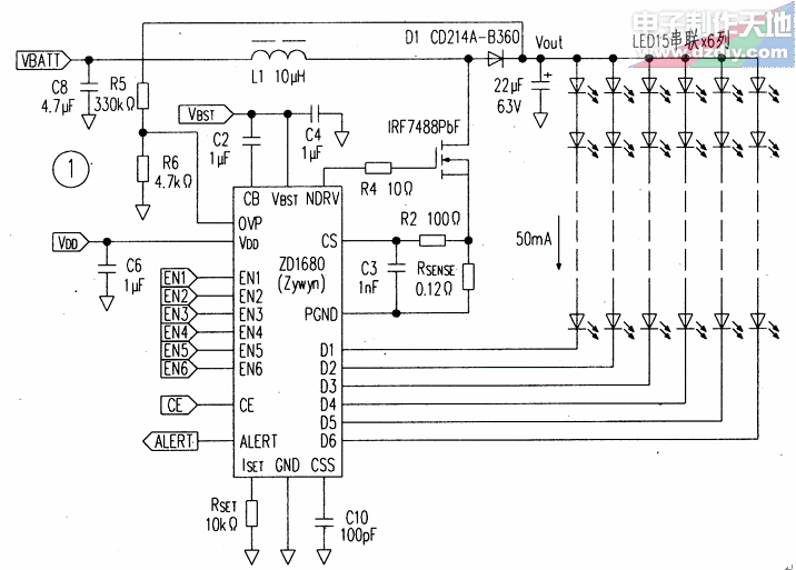 ZD1680 LED ·