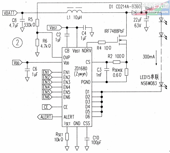 ZD1680 LED ·