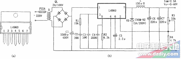 L4960ɵĵƬʽصԴL4960 SWITCHING MODE POWER SUPPLY