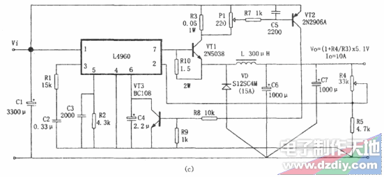 L4960ɵĵƬʽصԴL4960 SWITCHING MODE POWER SUPPLY