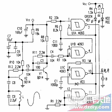 Ӧʽֱָز·ͼWIRELESS BATTERY TESTER