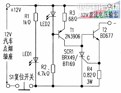 õӱ˿·ͼOvercurrent protection circuit