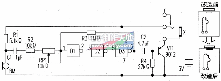 CD4069 CMOSŵ··ͼCD4069 Hearing aids