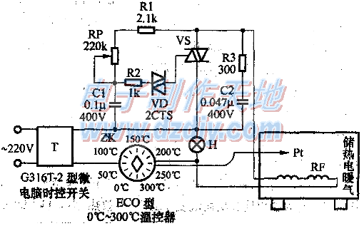 大功率调功电路图