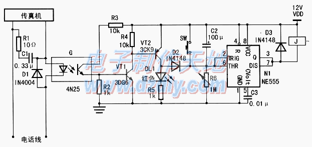 ʵ÷ĴԴƵ·Fax power supply controller