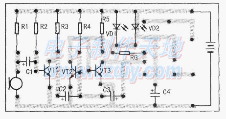 Ƶص·The sound control circuit